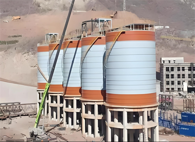 平凉高架钢板仓